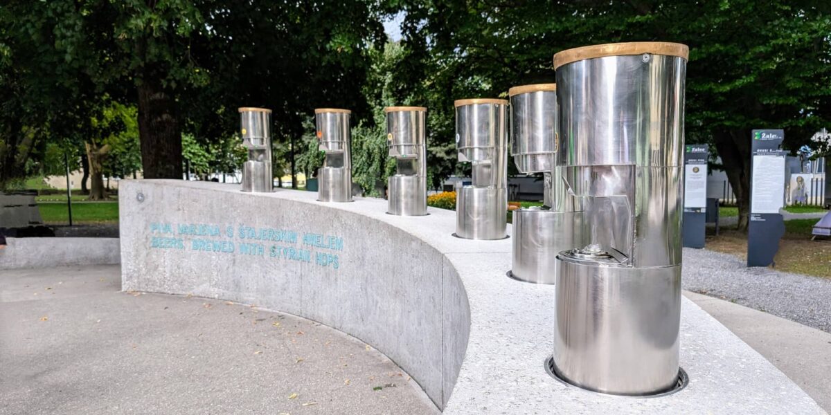 fontaine à bière de Žalec
