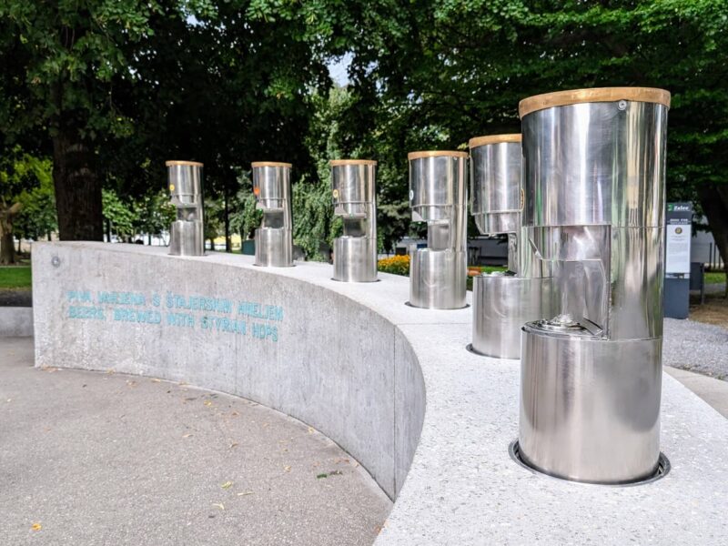 fontaine à bière de Žalec