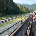 Train-auto en Slovénie