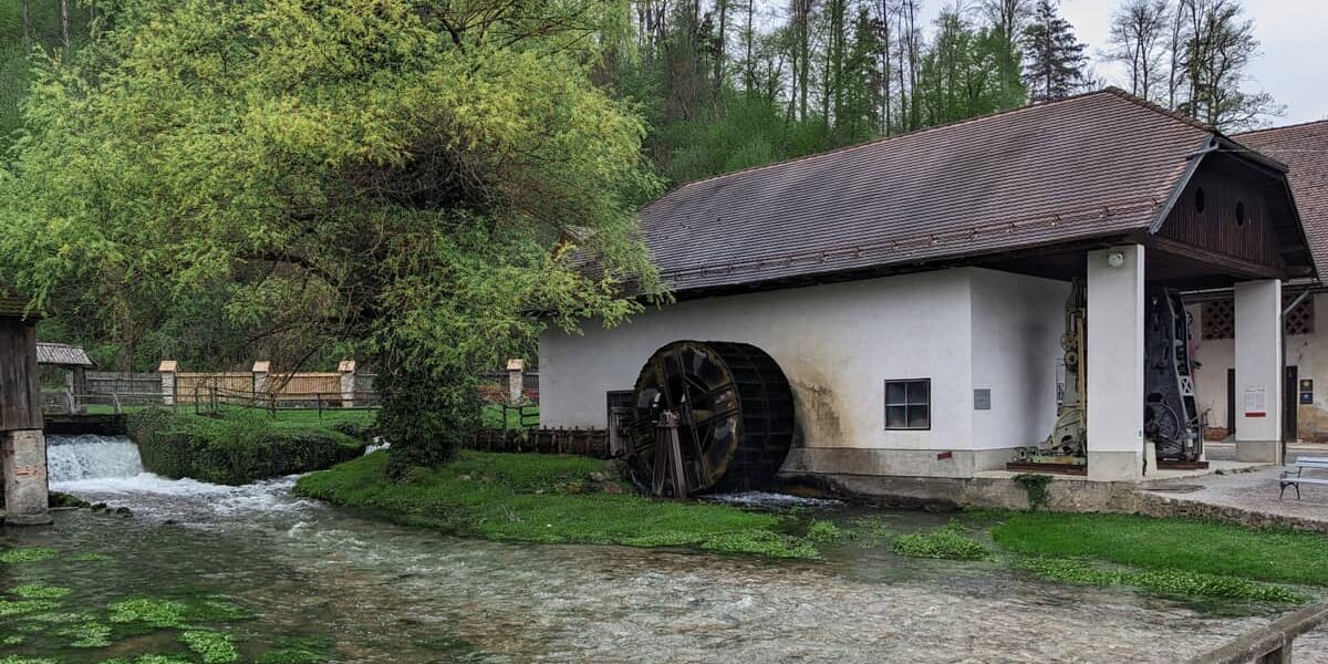 Moulin à eau au musée TMS