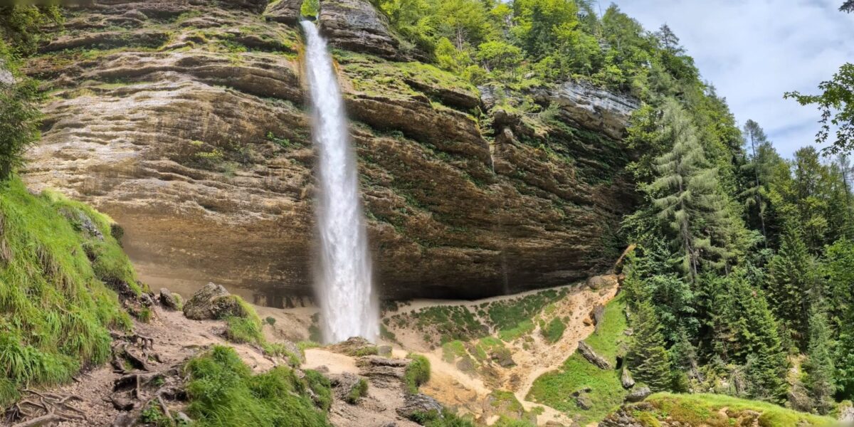 Cascade de Peričnik à Mojstrana