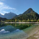 Vue du lac Jasna et de ses environs