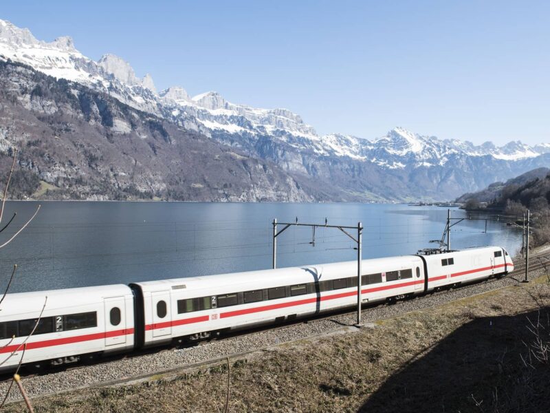 Train ICE vers la Slovénie