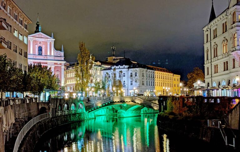 Centre-ville de Ljubljana