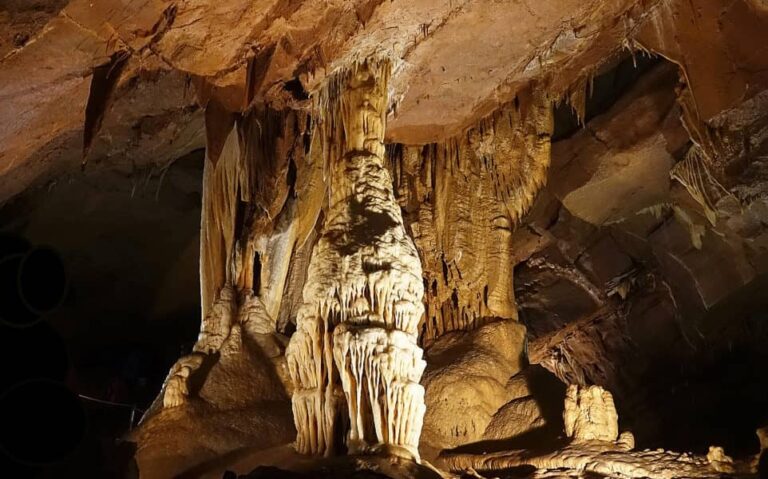 Entrée de la grotte Županova sous Ljubljana