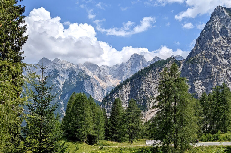 Le mont Triglav en Slovénie
