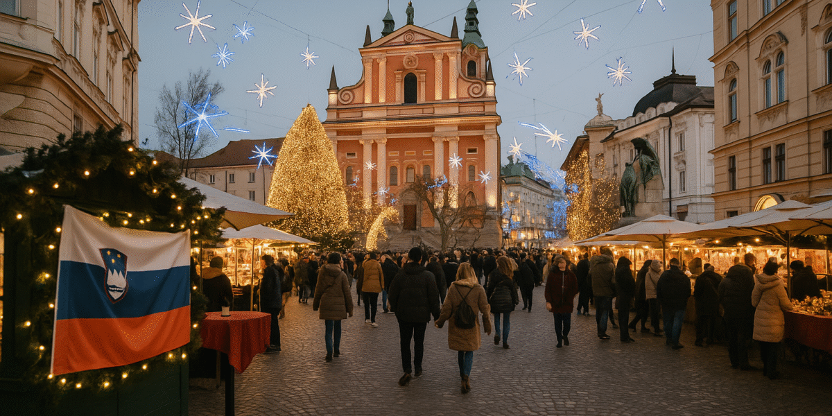 Noël en Slovénie : lumières, marchés et traditions festives dans la ville de Ljubljana et dans tout le pays